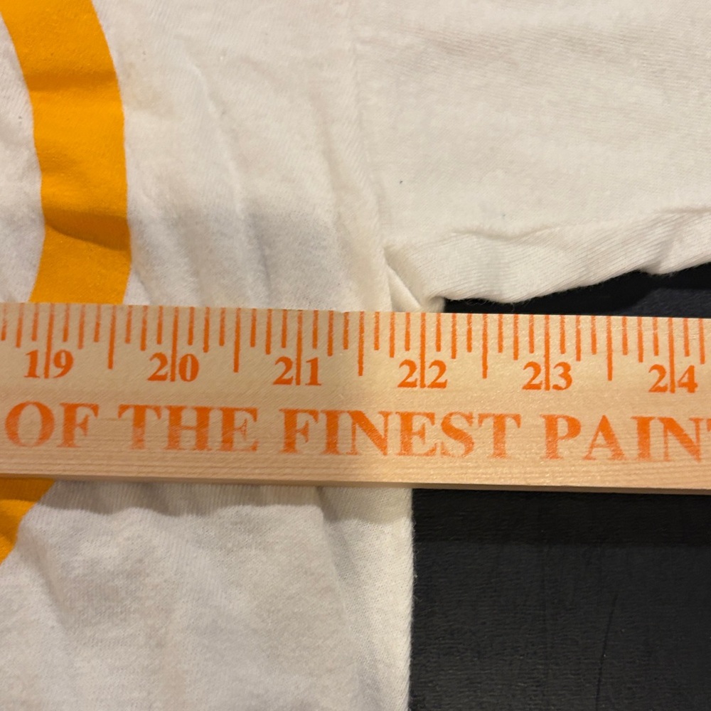 The game Redskins large men's Tee vintage white early 90s - Picture 6 of 8